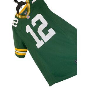 Retro Rodgers #12 Green Bay Packers Nike NFL Jersey Size S